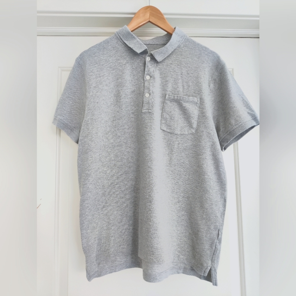 J Crew Stretch Pique Polo